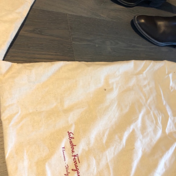 Salvatore Ferragamo brown leather boots - Picture 10 of 11